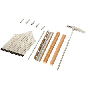 Complete 17 Key Kalimba DIY Replacement Kit with Tuning Hammer and Accessories - Picture 1 of 9