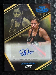 2024 Topps Gold Label /99 Autograph Julianna Pena #AUA-JPA Bantamweight Auto - Picture 1 of 2