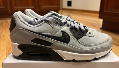 Nike By You Air Max 90 Grey Black DO7431 900 Women's 11.5 Men's Size 10 - Image 1 of 4