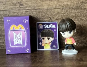 New! SUGA Tiny Tan BTS McDonald's Happy Meal Toy With Card 2025 Ships Fast - Picture 1 of 3