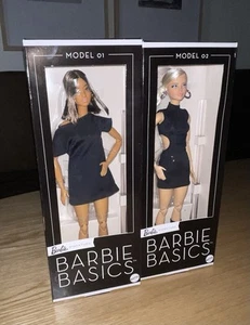 2025 Barbie Basics Model 01 & Model 02 (2 Pack) BRAND NEW - Picture 1 of 3
