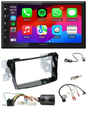 Kenwood Lenkrad USB DAB 2DIN Bluetooth Autoradio für Hyundai i40 ab 2011 VF Klav - Bild 1 von 4