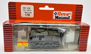 Roco MiniTanks 1:87 #178 WWII US.  4x4 LKW M-4 Artillery Tractor. NOS - Picture 1 of 3