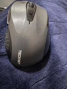 TECKNET BM307 Cordless Bluetooth Wireless Optical Mouse Grey - Picture 1 of 4