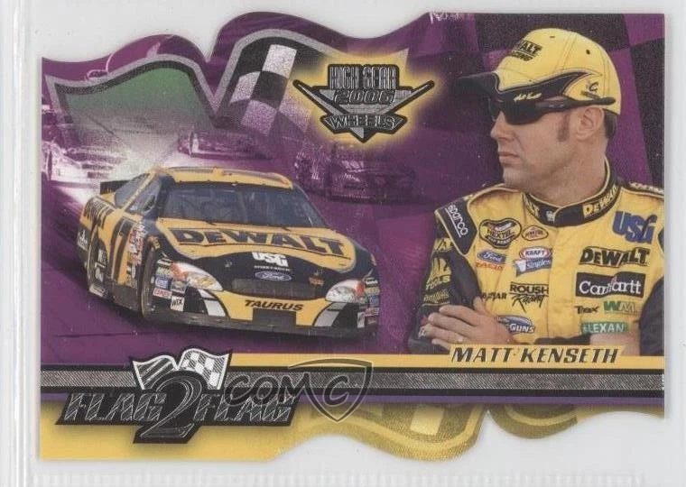 2006 Wheels High Gear Flag 2 Flag Matt Kenseth #FF13 HOF - Image 1 of 2