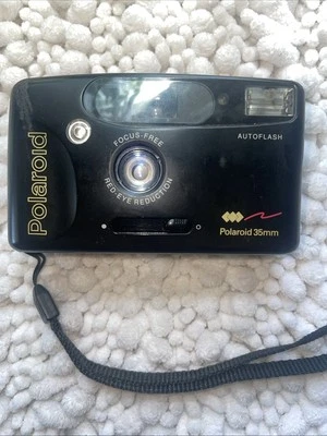 POLAROID Focus Free 35mm Film Camera - Red-eye Reduction Auto flash Tested - - Image 1 of 4