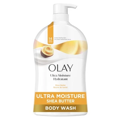 Olay Body Wash for Women, Ultra Moisture, 24hr Moisturizing, Hydrating &... - Image 1 of 4