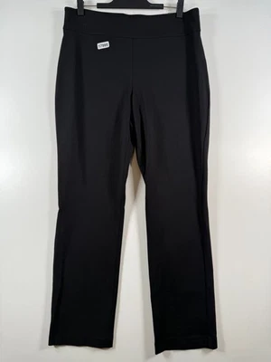 BNWT Express Women Columnist High Rise Luxe Comfort Knit Pants Black Sz Large - Image 1 of 4