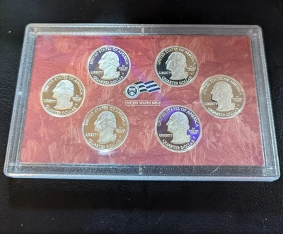 2009 US Mint State Quarter And Territories Silver Proof Set  - Image 1 of 2