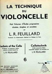 La technique du violoncelle | L.R.Feuillard | Bon état - Picture 1 of 1