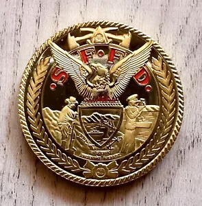 SAN FRANCISCO FIRE DEPT Moneta sfida - Foto 1 di 3