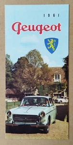 --- DÉPLIANT CATALOGUE GAMME PEUGEOT D4B 403 dont CABRIOLET --- 1961 - Picture 1 of 3