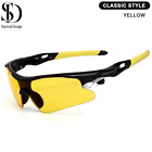 Mens Sports Sunglasses Cycling Bicycle Riding Shades Outdoor UV400 Lens Ladies