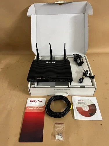 Draytek Vigor 2920n Dual-WAN Wireless Router Firewall & Load Balancer VGC - Immagine 1 di 2