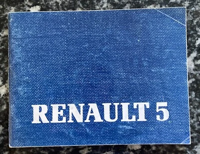 RENAULT 5 Uso e manutenzione 1985 - Immagine 1 di 3