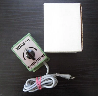 TITAN 803 Trafo Transformator für LIMA Modellbahnen Fahrregler Fahrpult in OVP - Bild 1 von 4