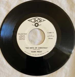 MARK FROST The Birth Of Christmas RARE PRIVATE PRESS Xmas CHRISTIAN Xian SIGNED - Picture 1 of 2