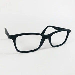 RAY-BAN eyeglasses SATIN BLACK SQUARE glasses frame MOD: RB 7047 5196 - Picture 1 of 12