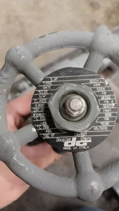 3/4" 800lb Insulating Gate Valve, .75"Socket weld, ASTM A105N Carbon Steel Body - Picture 1 of 2