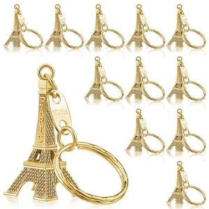 Inbagi 120 Pcs Eiffel Tower Keychain Retro French Souvenirs Paris Eiffel Towe... - Picture 1 of 7
