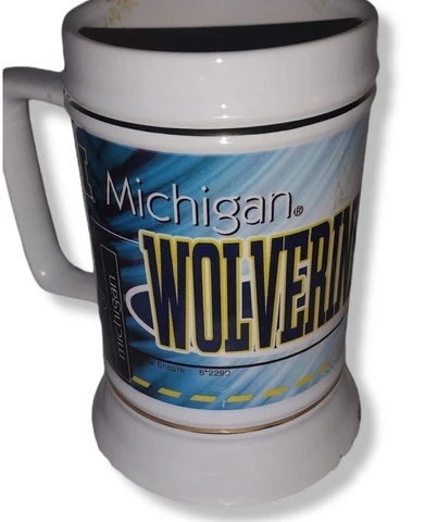 University of Michigan Wolverines 6"  Mug Stein Cover