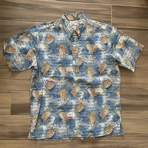 Reyn Spooner Alfred Shaheen Shirt Button Down Mens Large Popover Pineapple - Picture 1 of 5