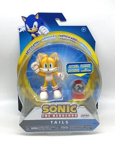 Jakks Pacific Sonic The Hedgehog Tails 4” Action Figure With Invincible Item Box - Picture 1 of 2