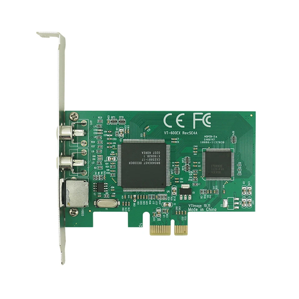 1PCS Video Capture Card PCI-E Slot VT-600EX Replace 878A - Image 1 of 4