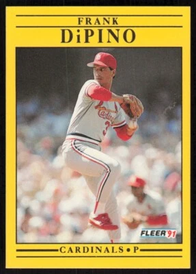 1991 Fleer #632 Frank DiPino St. Louis Cardinals - Image 1 of 2