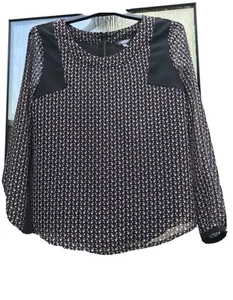 Summer Limited Collection Long Sleeved Lightweight Blouse Size 8/10 Multi Colour - Picture 1 of 8