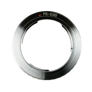 Anello adattatore attacco Pentax PK K a Canon EOS EF 50D 600D 1000D 1100D 550D 7D - Foto 1 di 4