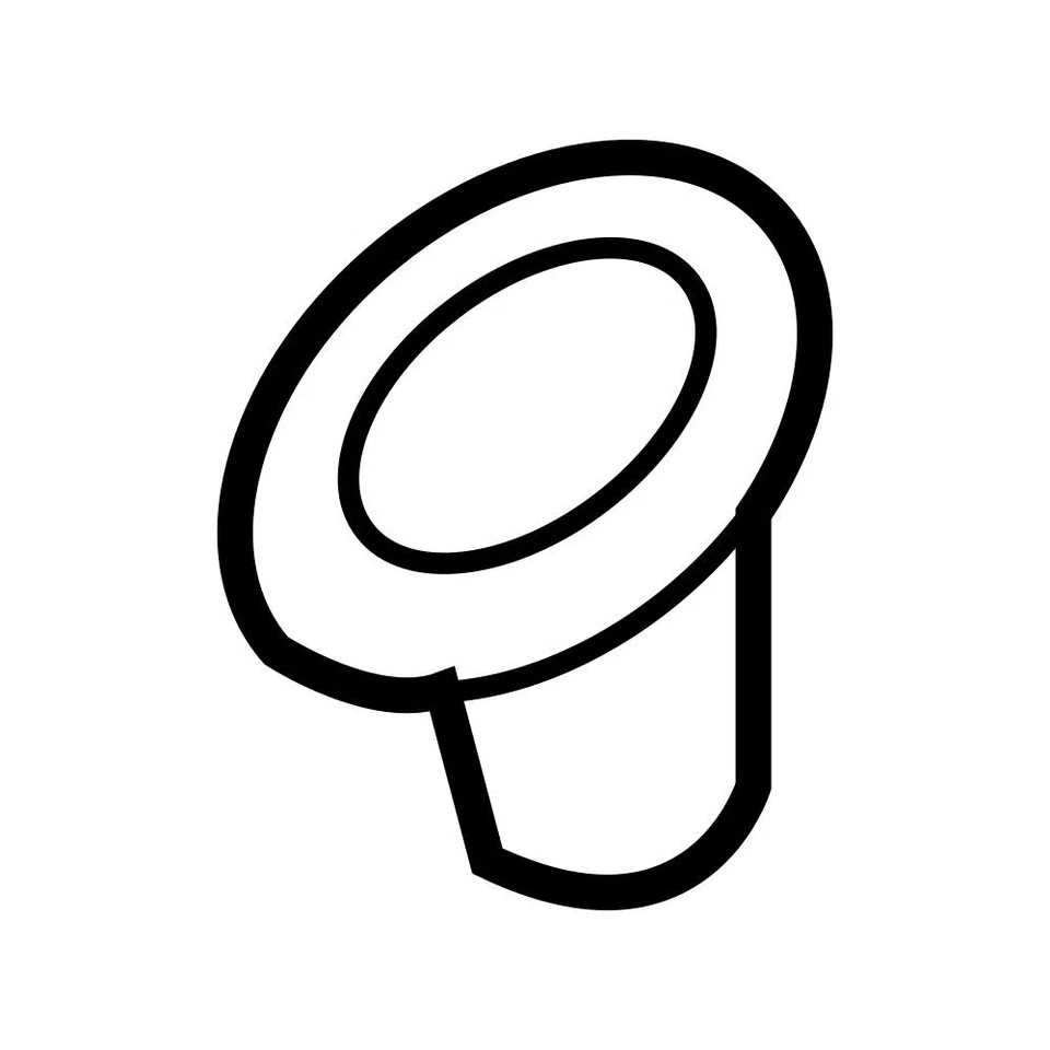 Bisel de perilla de bloqueo de puerta delantera genuino OEM para BMW 640i 640i xDrive 650i 650i xDrive Foto 1 de 1