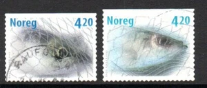 Norway Stamps 2000 SG 1375-1376 Booklet Stamps, Fish Fine Used - Picture 1 of 1