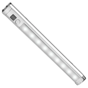 Lámpara Fluorescente 9 LED SWD PIR Detector Movimiento Cocina Armario Gabinete - Imagen 1 de 11