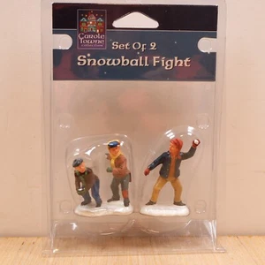 Lemax Carole Towne Collection Schneeballschlacht 2er Set Modell 22554 - Bild 1 von 3