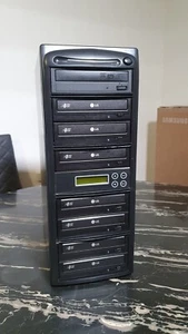 LG 1 to 7 DVD duplicator : DVD Copier 1:7, Stand alone DVD Copier, CD Copier - Picture 1 of 11