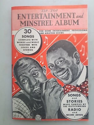 Tip Top Entertainment and Minstrel Album - 1936, 30 Songs, Jokes, Stories - Image 1 of 3