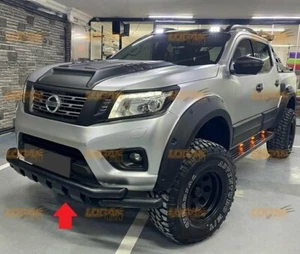 Protection Avant Nissan NAVARA NP300 Pare-choc Barre Protection Noir 2015 - 2023 - Imagen 1 de 3