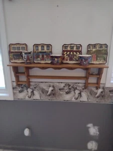 Certified International Kate McRostie Set 4 French Salad Plates + 1 Mug/2 Bowls - Picture 1 of 9
