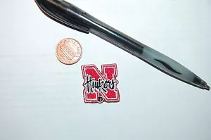 Nebraska Cornhuskers "N" 1" Kragen Patch 1992-2012 Sekundär Logo College - Bild 1 von 1