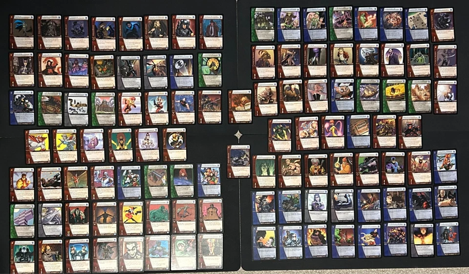 DC Origins Vs 1st Edition Full Set of Common and Uncommon Cards - Image 1 of 2