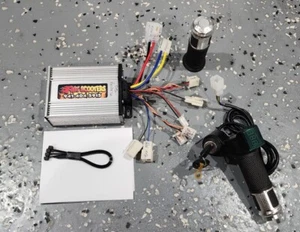 Razor Dirt Quad 24v to 36volt Controller and Throttle WITH Reverse DQ500 - Bild 1 von 11