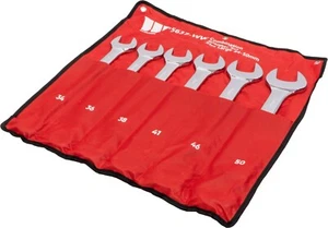 Welzh Werkzeug Jumbo Extra Large Combination Spanner Set 34mm - 50mm - Picture 1 of 6
