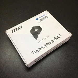 MSI THUNDERBOLT M3 THUNDERBOLT 3 Expansion Card *New/Open box* - Afbeelding 1 van 2