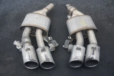 Set 2 Rear Left Right Exhaust Muffler OEM 8W0253609K Audi S5 B9 2018-2024 - Image 1 of 4