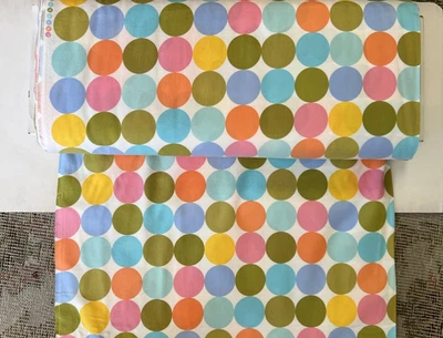 15 Yards Michael Miller M.E. Hordyszynski Fabric Disco Dot Pastel Flannel FX0910 - Imagem 1 de 4