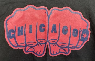 Chicago Fire Shirt FC MLS Soccer Club Adidas Men’s Small Short Sleeve Fist Logo - Image 1 of 4