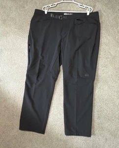 REI Co-op Trailmade Stretch Trail Pants Dark Gray Size 20W 29" Inseam EUC - Picture 1 of 9