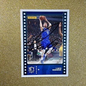 2019-20 Luka Doncic Autograph On-card IP Hard Signed Panini NBA #74 Lakers Auto - Picture 1 of 2