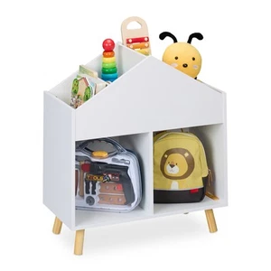 Kinderregal Kinder Bücherregal Spielzeugregal Hausregal Kinderzimmer Regal Haus - Bild 1 von 7